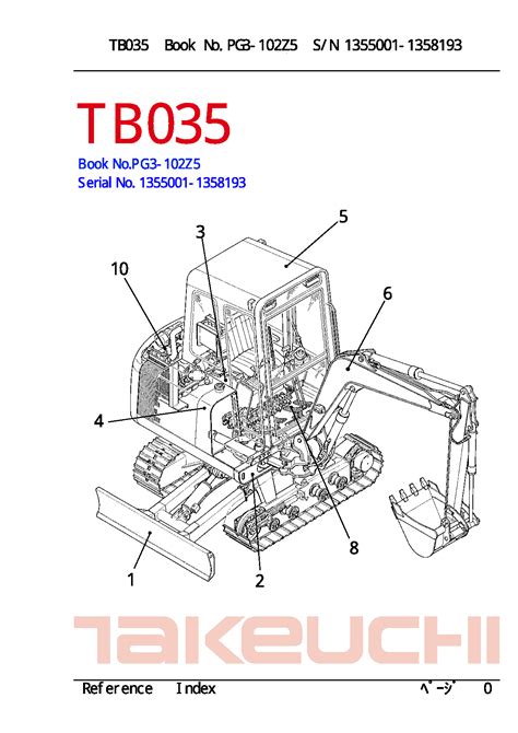 takeuchi tb035 for sale|takeuchi tb035 parts manual.